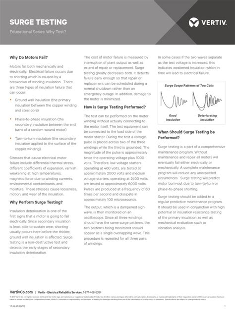 Why Test Surge Testing | PDF | Insulator (Electricity) | Electric Motor