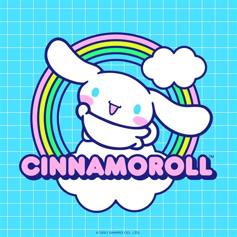 Download Cinnamoroll Rainbow Logo Wallpaper | Wallpapers.com