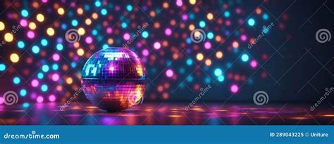 Party lights disco ball stock illustration. Illustration of school ...