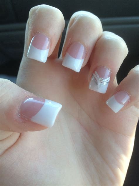 Care for beauty | French manicure nails, French acrylic nails, French ...