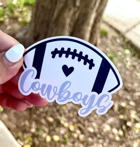 Dallas Cowboys Inspired Sticker// Cowboys Inspired Stickers - Etsy