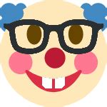 Clown Nerd : r/Emoji