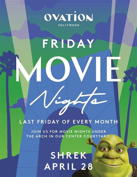 Friday Movie Nights: Shrek — Ovation Hollywood