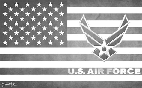 American Flag With US Air Force Logo - Etsy