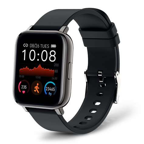 Smart Watch, Bluetooth Smartwatch Touch Screen Wrist Watch, Waterproof Fitness Tracker ...