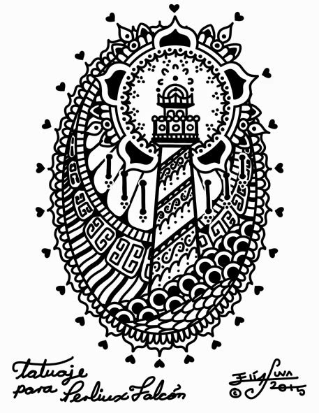 Elías "Uva" Díaz (illustration, character design, caricature): Un Faro para una Perla