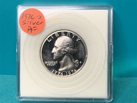 1976-S Silver Proof Washington Quarter - For Sale, Buy Now Online ...