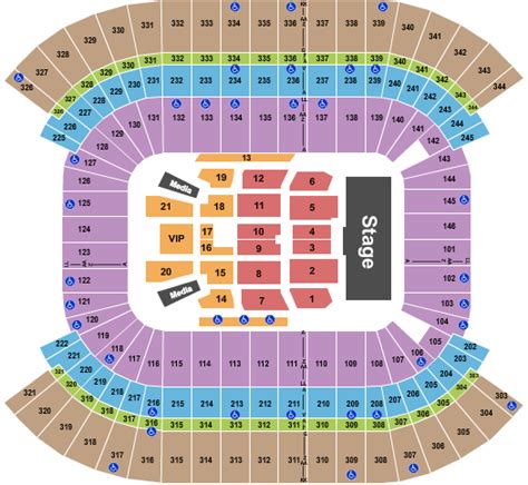 Nissan Stadium Seating Chart + Rows, Seat Numbers and Club Seats