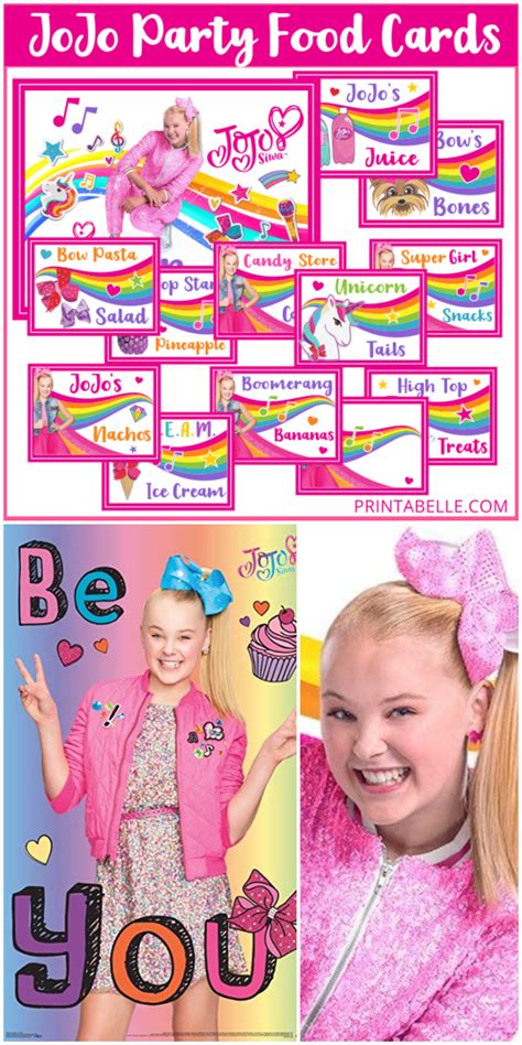 Jojo Siwa Printables