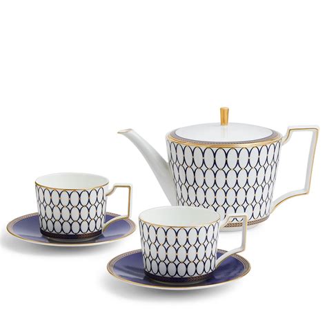 Renaissance Gold 3 Piece Tea Set | Wedgwood