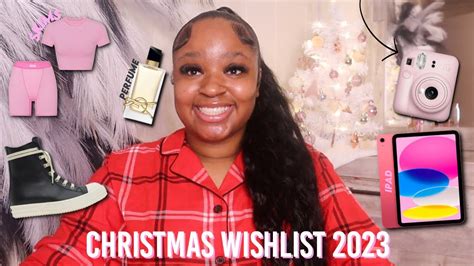 CHRISTMAS WISHLIST 2023 + Gift Ideas (It Girl Christmas Gift Guide ) - YouTube