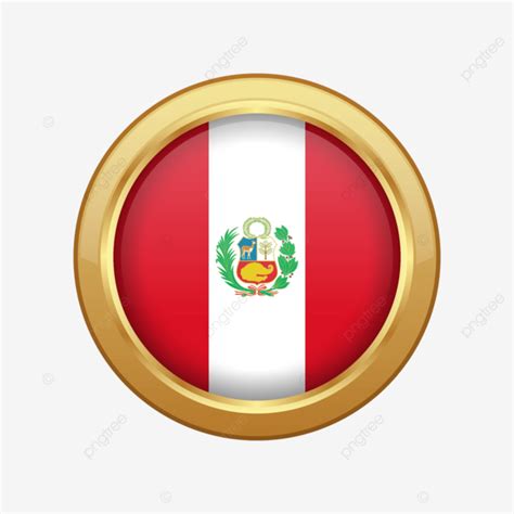 Icono De La Bandera De Perú PNG , Perú, Bandera, Bandera Peruana Brillando PNG y Vector para ...