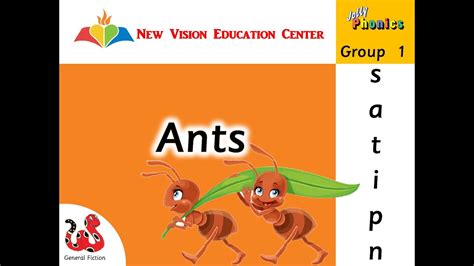 Ants#JollyPhonicsReaders #OrangeLevel Group 1 - YouTube