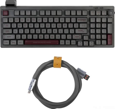 Amazon.com: EPOMAKER RT100 Gray Mechanical Gaming Keyboard with Gray ...