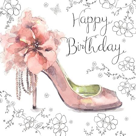 Amazon.com : Twizler Happy Birthday Card For Her Shoe – Unique ...