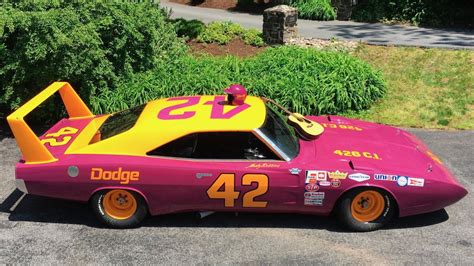 1969 Dodge Charger Daytona NASCAR race car heads to auction