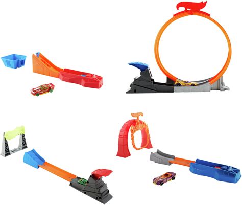 Hot Wheels Stunt Trackset Assortment (2466271) | Argos Price Tracker ...