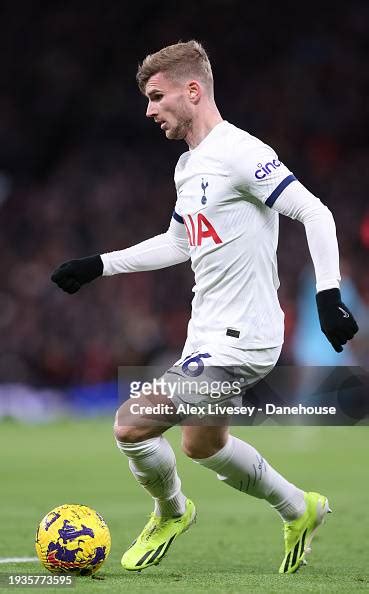 Timo Werner of Tottenham Hotspur runs with the ball during the... News Photo - Getty Images