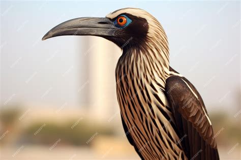 Premium AI Image | National bird of United Arab Emirates The