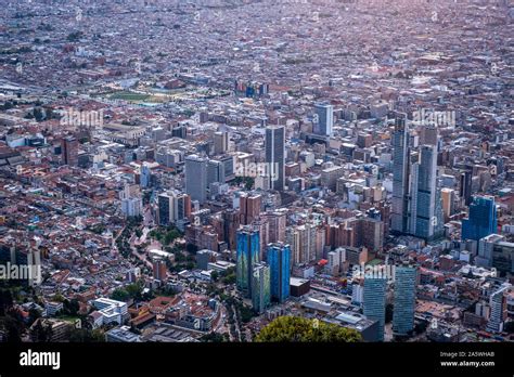 Skyline, downtown, Bogota, Colombia Stock Photo - Alamy