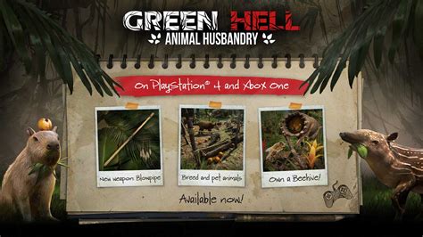 Green Hell’s Animal Husbandry Update - Green Hell Game