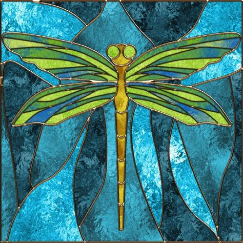 Dragonfly Stained Glass, Mosaic Stained, Stained Glass Lamps, Stained Glass Designs, Glass ...