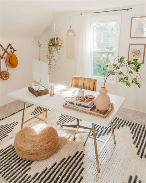 Boho Chic boho desk decor ideas to elevate your workspace