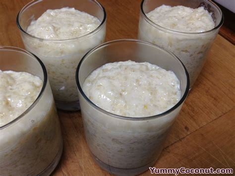 Coconut Milk Tapioca Pudding - Yummy Coconut