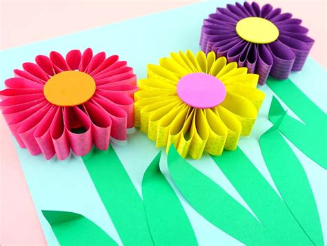 Easy 3d Paper Flower Templates Free - Resume Example Gallery