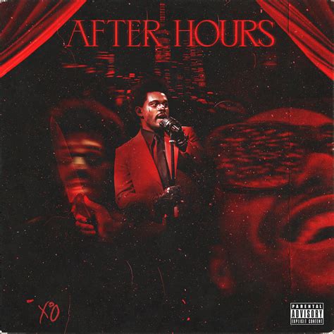 The Weeknd | AFTER HOURS | Album Art | Behance