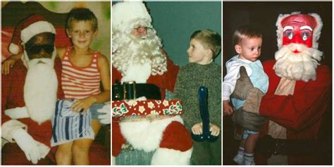 Merry Creepy Santas Christmas! 40 Disturbing Vintage Santa Claus Photos That Will Wreck Your ...