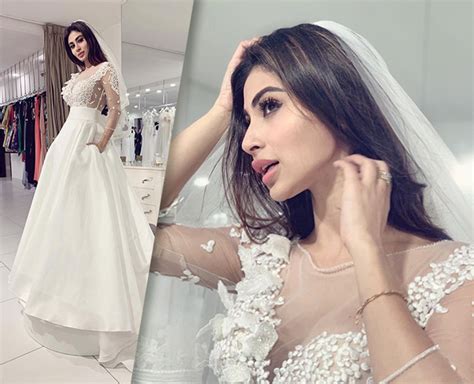 Mouni Roy's Sheer White Gown Is Perfect For Your Christian Wedding ...