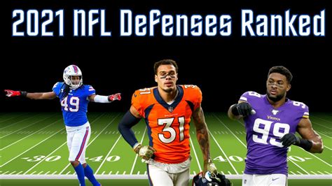 2021 NFL Defenses Power Rankings! - YouTube