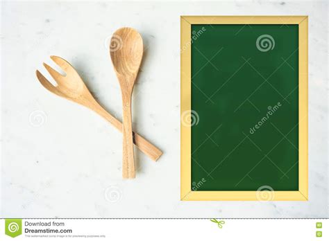 Fork and spoon on table stock image. Image of background - 78533159