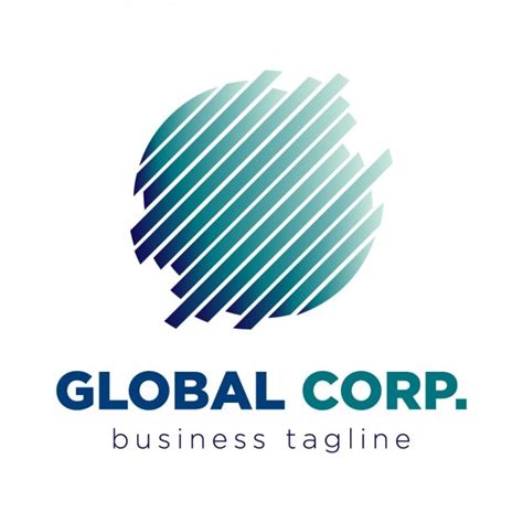 Free Vector | Global Corporation Logo