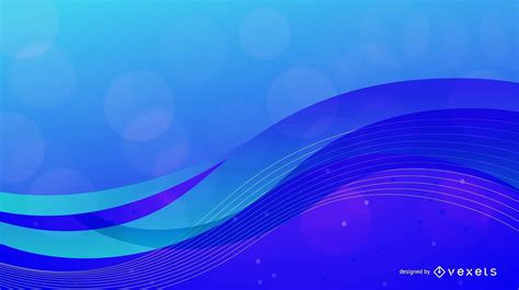 Blue Cutting Edge Wavy Background Vector Download