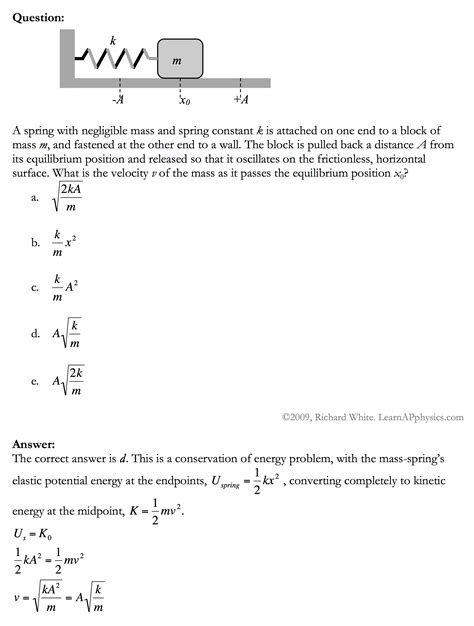 Learn AP Physics - AP Physics 1 & 2 - Work and Energy