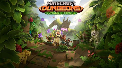 Minecraft Dungeons Jungle Awakens HD Minecraft Dungeons Wallpapers | HD ...