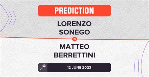 Lorenzo Sonego vs Matteo Berrettini Prediction - ATP Stuttgart 2023