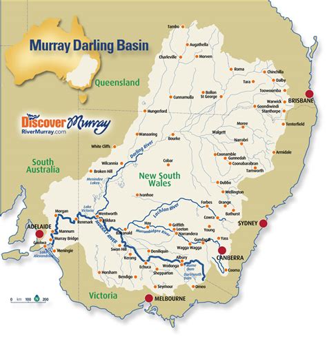 Australia - An Island Continent: The Murray-Darling River System