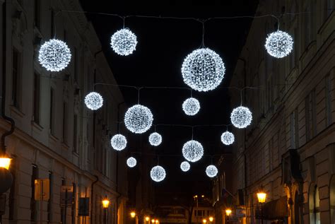 Free Images : light, night, darkness, lighting, design, symmetry, ball, christmas lights, winter ...