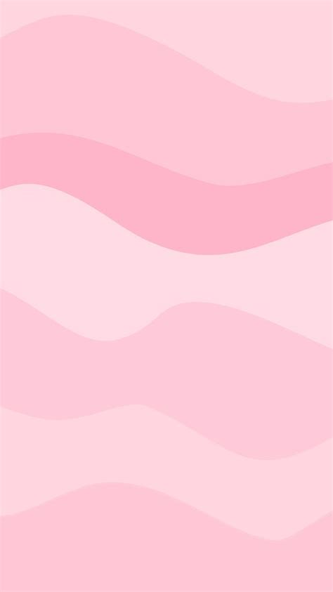 Phone wallpaper, background, lock screen. 'pastel pink wave' (4 ...