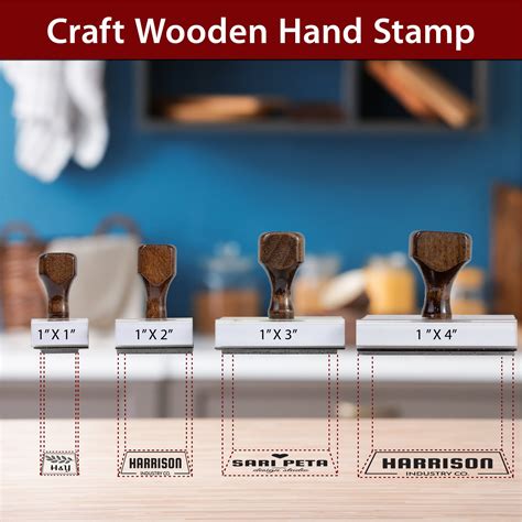 Custom 1 Logo Stamper Rubber Logo Handstamp and Ink - Etsy