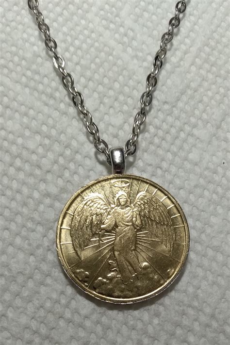 Guardian Angel Medallion Necklace | peacecommission.kdsg.gov.ng