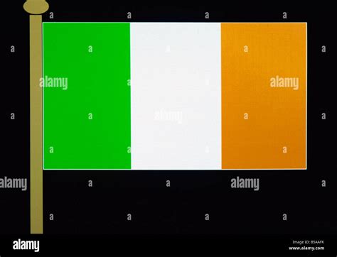 Irish flag Republic of Ireland Eire Europe Stock Photo - Alamy