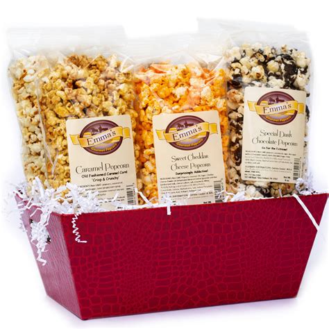 Popcorn Delight Gift Basket - Emma's Popcorn