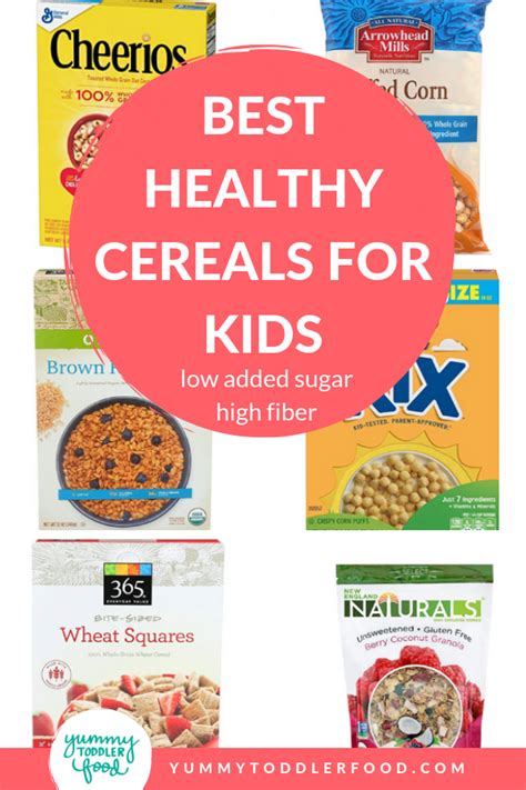 Best Healthy Cereal for Kids (They'll Actually Like!) | Healthy cereal ...