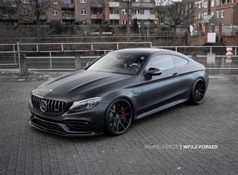 Mercedes-Benz C63S AMG Coupe W205 Black Wheelforce WF3.2 Wheel | Wheel ...