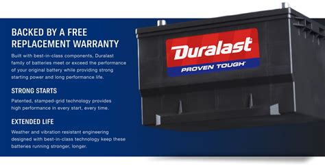 Duralast Batteries - Proven Tough Power | AutoZone