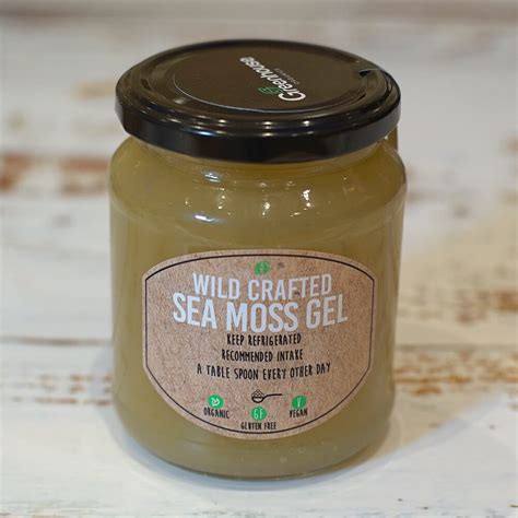 Wild Crafted Sea Moss Gel (330ml) - Greenhouse Organics